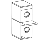 SCANPART (150120105) z szufladą push-push - 1438832 - zdjęcie 3